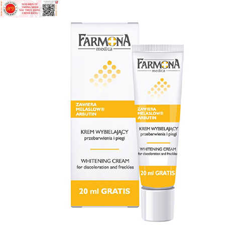 Kem nám Medica Whitening Cream for Discoloration and Freckles