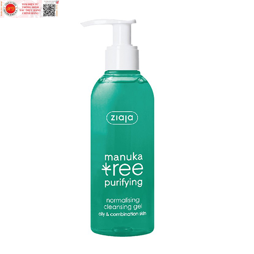 Gel rửa mặt chứa hạt massage Manuka Tree Purifying Cleansing Wash Gel with Peeling
