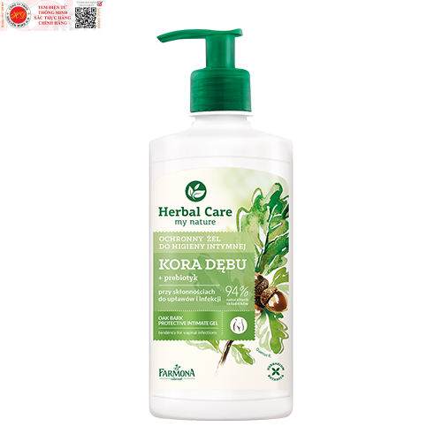 Dung dịch vệ sinh phụ nữ bảo vệ vỏ Sòi Oak bark protective intimate gel