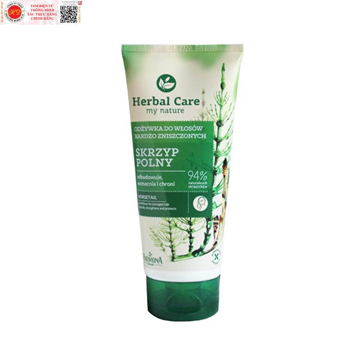 Dầu xả Cỏ đuôi ngựa dành cho tóc hư tổn Herbal Care Horsetail Conditioner for Very Damaged Hair
