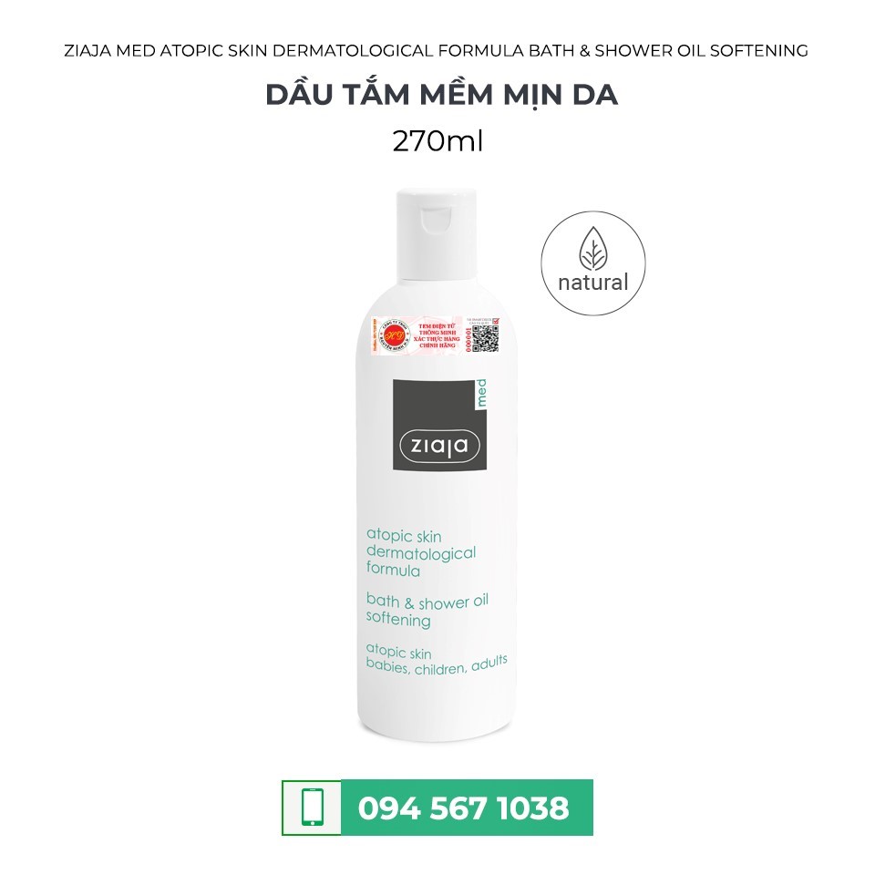 DẦU TẮM MỀM MỊN DA